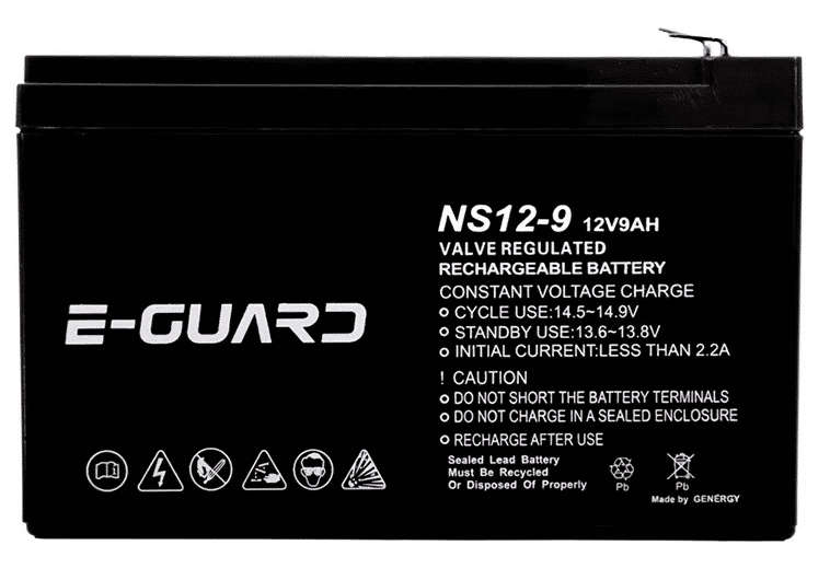 E-Guard 12V/9Ah AGM General Purpose Battery