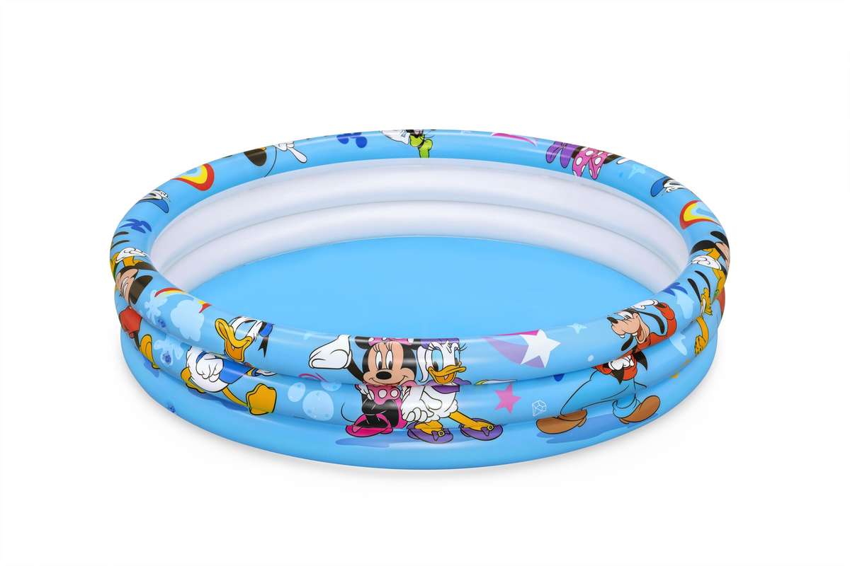 Bestway 1.22m X H25cm 3 Ring Pool Mickey Mouse 140 L