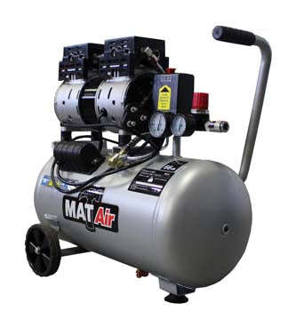 Compressor Matair 24 Lt 1.5 Hp Oil Less
