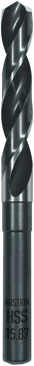 Alpen Hss Twist Drill 21 Mm 159 X86 Mm Reduced Shank 12,7 Mm