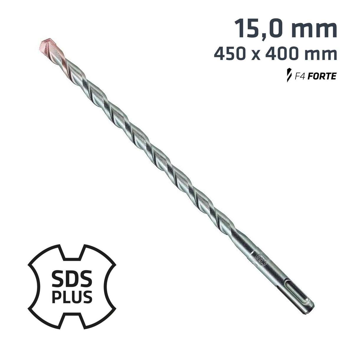 Alpen Sds Plus Drill Bit 450 X 400 15.0 Mm