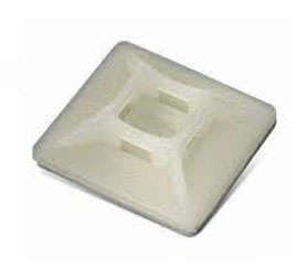 Cable Tie Mount 13x13 White Cm 13