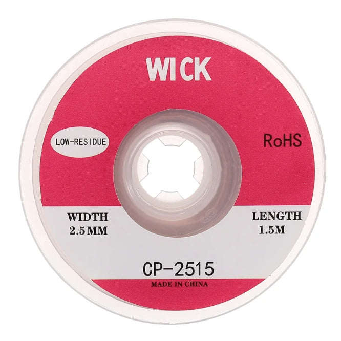 Solder Wick / Cleaning Tape 2.5mm Cp 2515