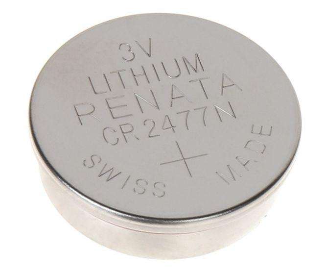 Lithium Coin Battery 3 V 950m A 24x7.7mm Flange Cr2477 N