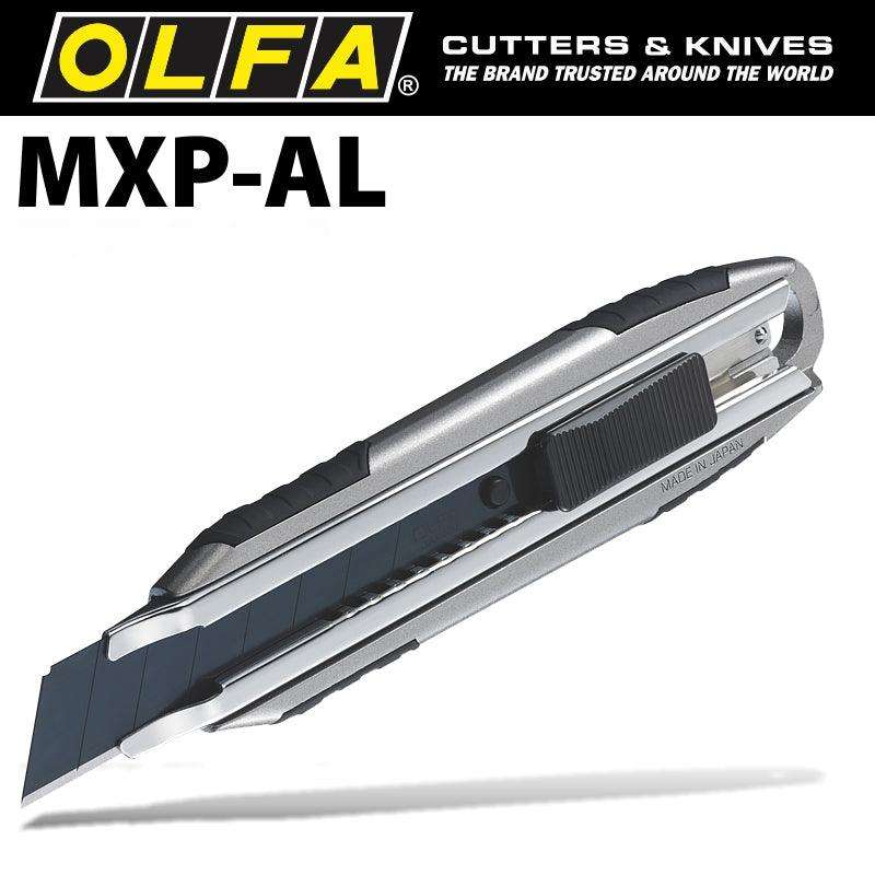 Olfa Olfa Cutter 18 Mm With Auto Lock + Excelblack Blade