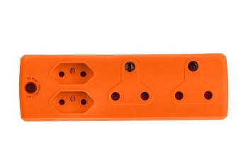 Adaptor 2 X16 A+2 X5 A Orange E/Mate Xxx