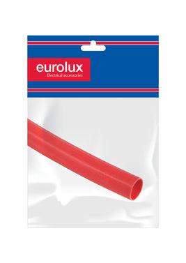 Eurolux Heat Shrink 6.4mm Red 1m