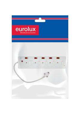 Multi Plug Sga 10 Way 5x16 A 4x5 A 1x10 A Schuko Switch Illuminated