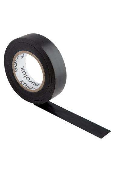 Eurolux Pvc Insulation Tape 20m Black (0.13mm X 18mm)