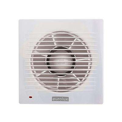 Extractor Square Wall Fan 208mm White Motor Power 25w