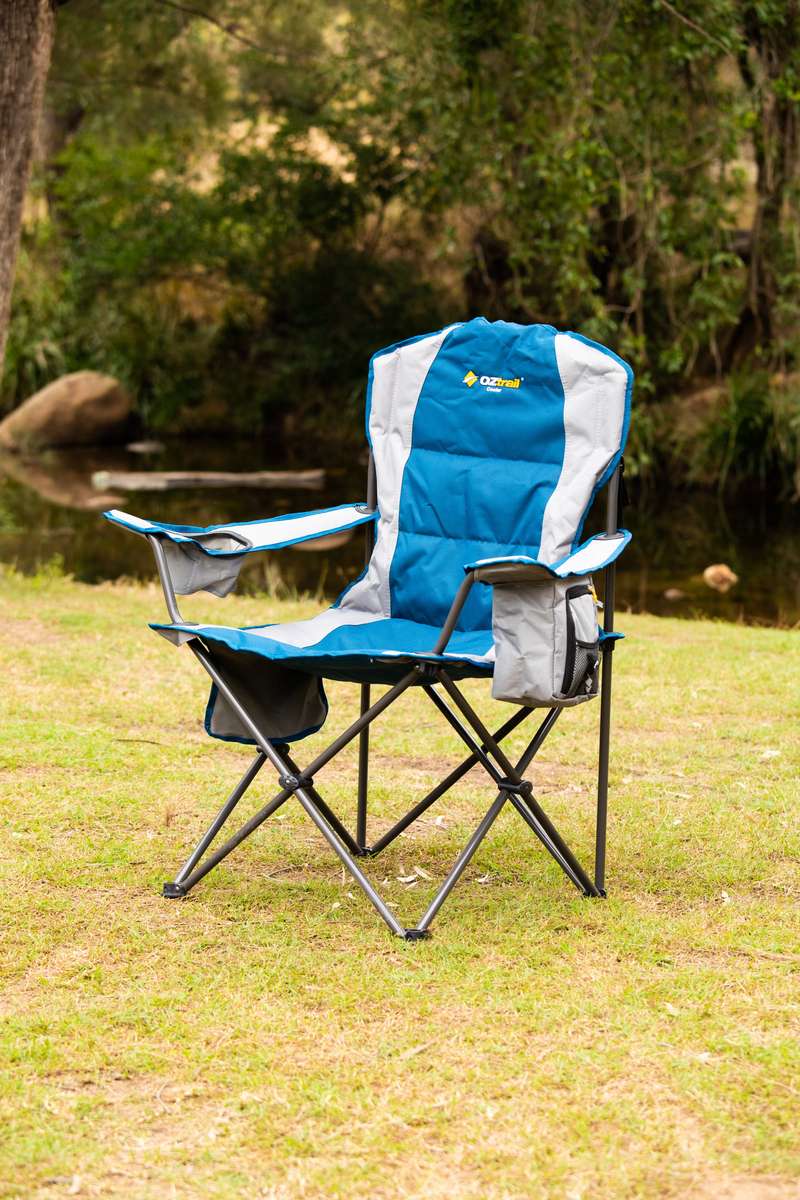 O Ztrail Cooler Arm Chair Blue 150 Kg