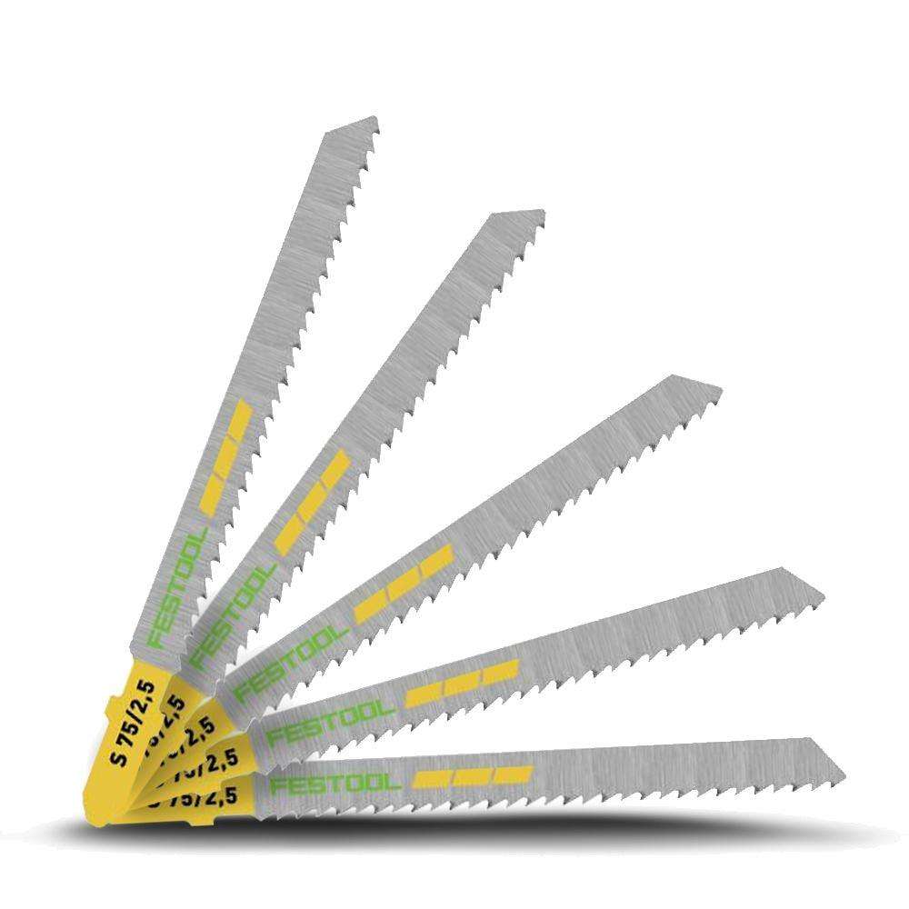 Jigsaw Blade Wood Fin Cut S 75 2,5 5 (5