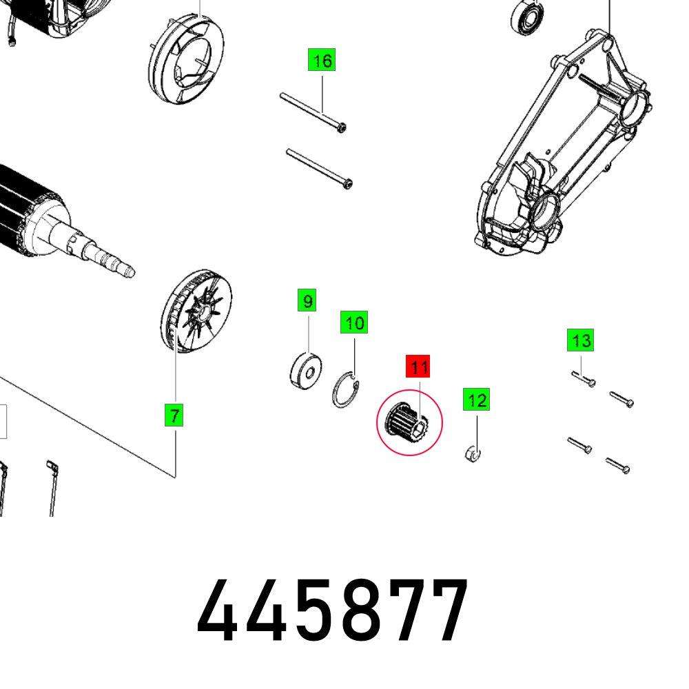 Festool Toothed Belt Wh Cs 70 Eb Z 18