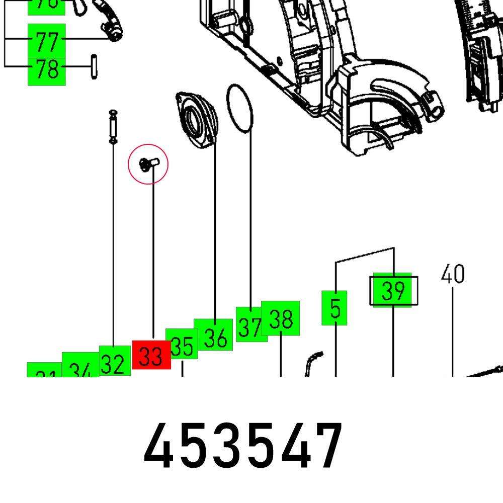 Flange Bolt Ts 55 Ebq