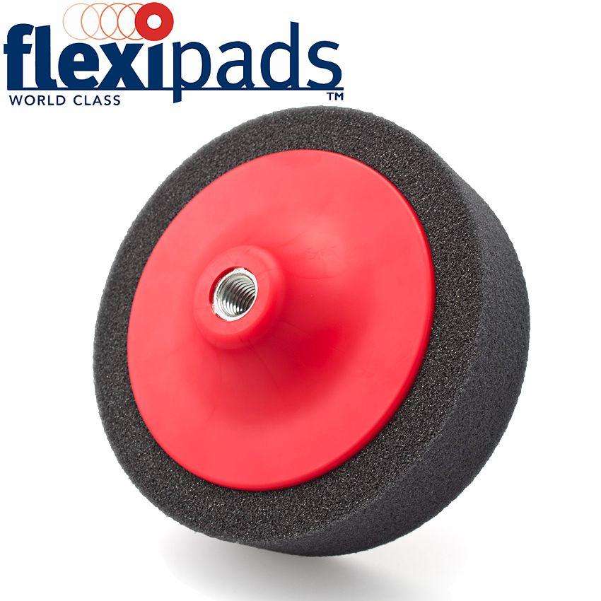 Flexipads Black Soft Polishing Sponge 150 Mm M14 X 2 Mm