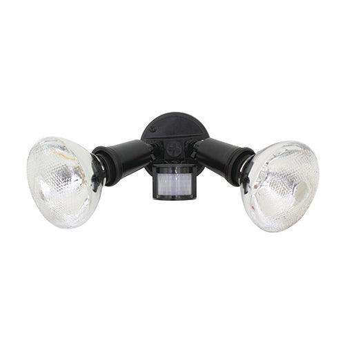 Par38 2 Lt 150w Security Light Black