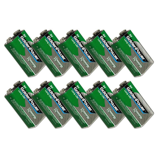 9 V Battery Zinc Mang 330m Ah 10/Box G6 F22