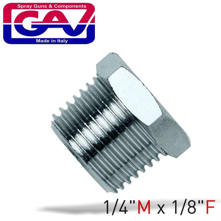 Gav Taper Reducer Bush 1/4 X 1/8 M/F