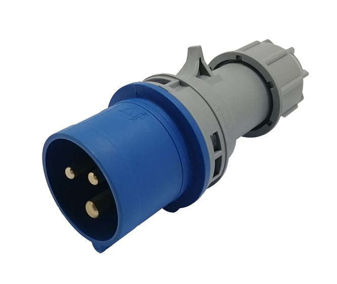 In Line Industrial Plugtop Ip44 16 A 2 P+E 220 V Ips Ce 013 N