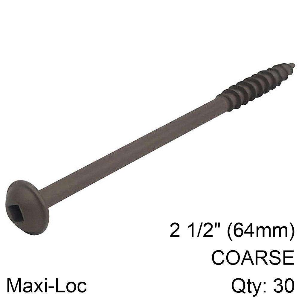 Kreg Kreg Hd Protec Kote Pocket Hole Screws 64 Mm 2.50' #14 Coarse Thread Mx