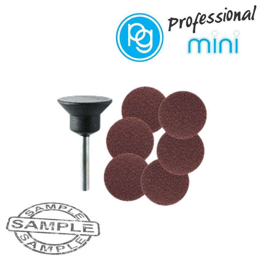 Pg Backing Pad 20 Mm.Sh 3.2 Mm + Sanding Discs.6 Pcs