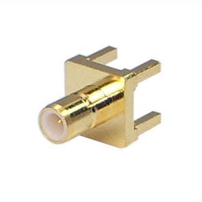 Smb Plug Pcb Mnt, Gold M5158
