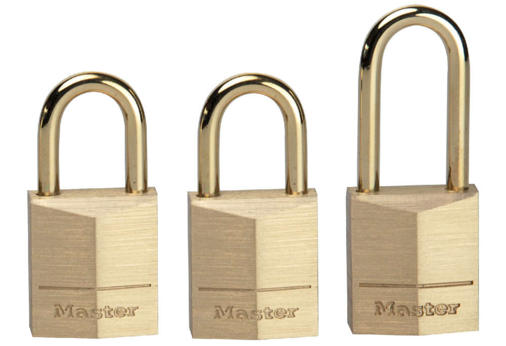 Master Padlock Brass 15 Mm P/3 K/A 205768