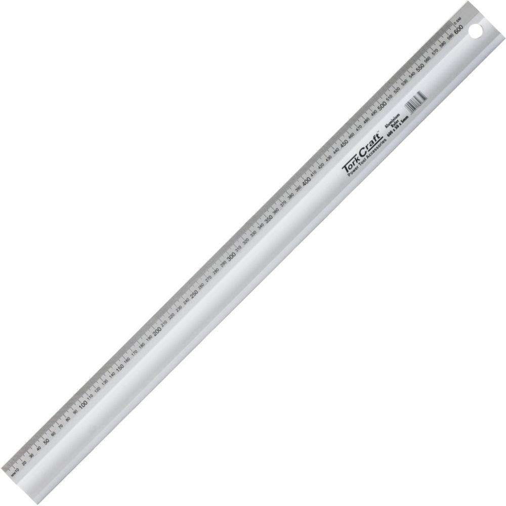 Tork Craft Aluminium Straight Edge Ruler Type B 600 X50 X5.0 Mm