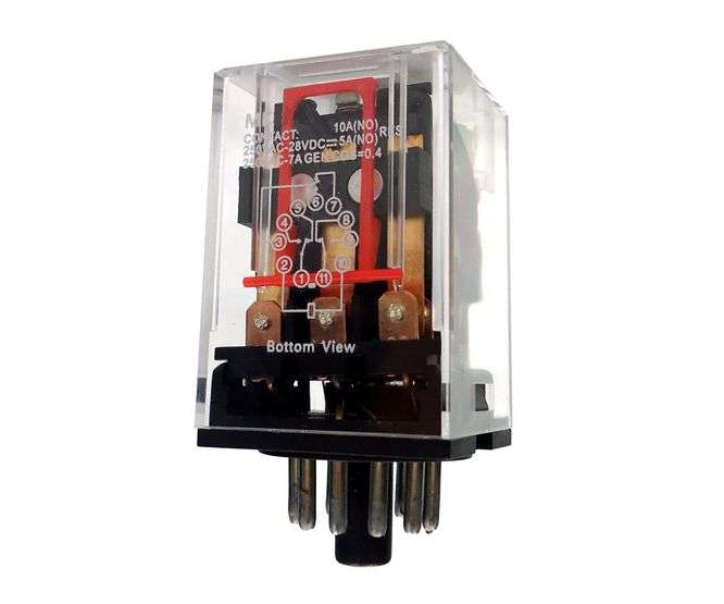 Relay 11 Pin 3 P 380 Vac Rl Mk 11 Pin 380 V/Ac