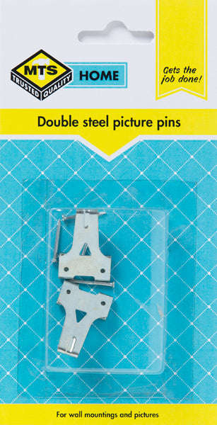 Mts Home Double Sided Picture Pins 2 Pc