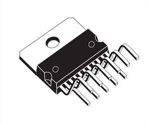 Audio Amplifier 10 Wx2 Sil11 Tda2005 R