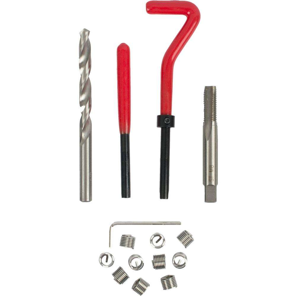 Tork Craft Thread Repair Kit 29 Pc M8 X 1.25 X 1.5 D Internal Thread Carded