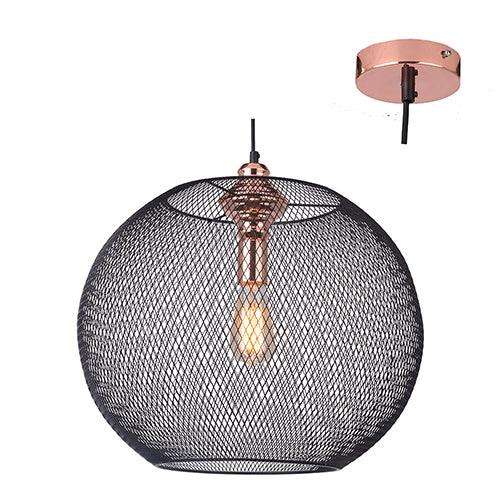 Eurolux Pendant 480mm Copper/Black