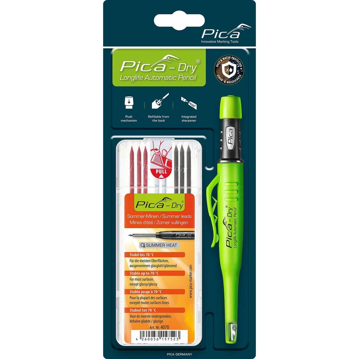 Pica Pica Dry Bundle With 1 Marker And Refill Set 4070