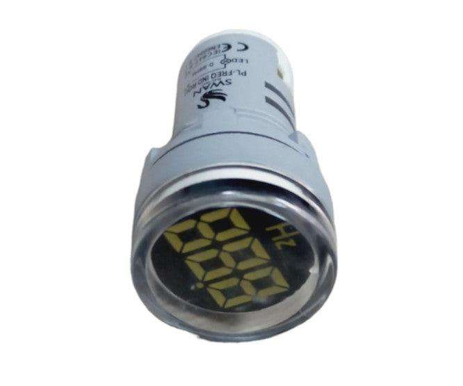 Frequency Pilot Light Round White 20 500 Vac Pl Freq Ind Rou W