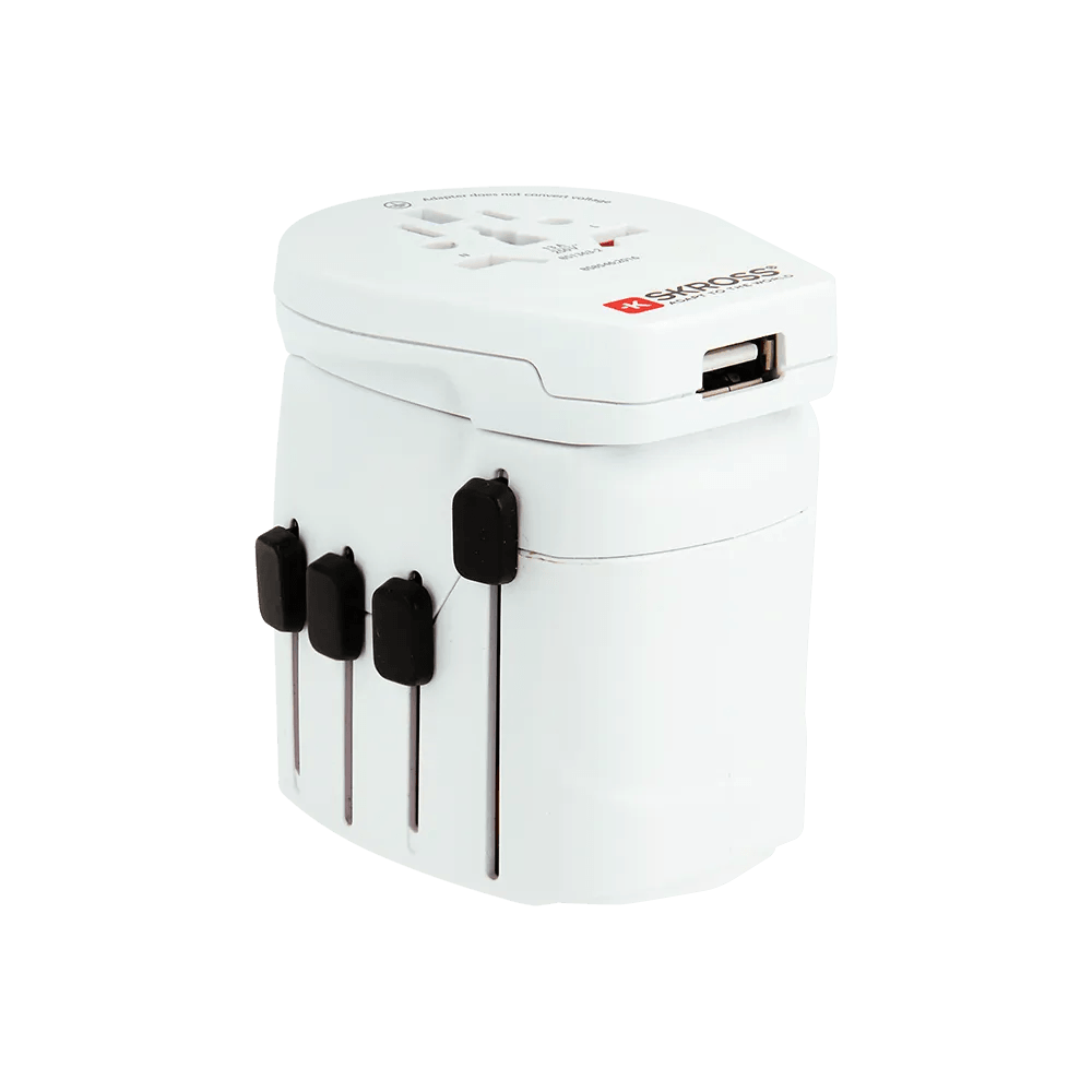 SKROSS - PRO World & USB (7A) Universal Travel Adapter