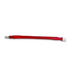 50mm2 1/0 AWG Battery Cable 40CM Red With 10mm Ring and Pin Lugs