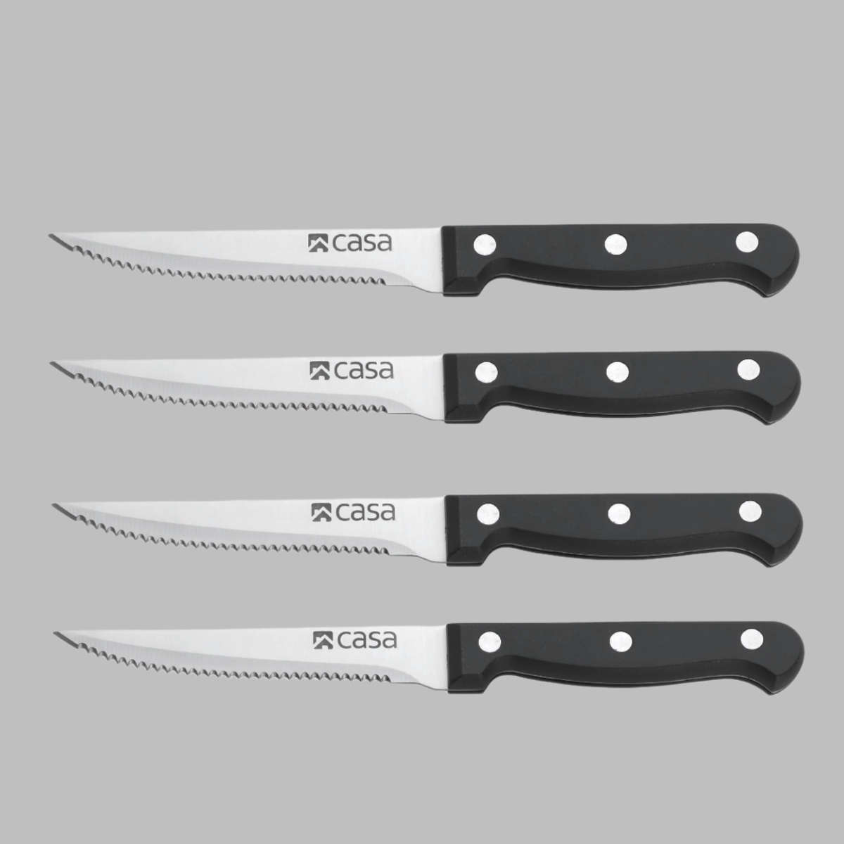 4 Pc Steak Knife Set Como