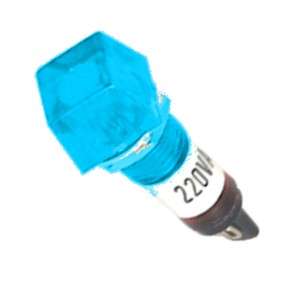 Lamp Indicator 12 V Sqr Bl R760 12 V Blue