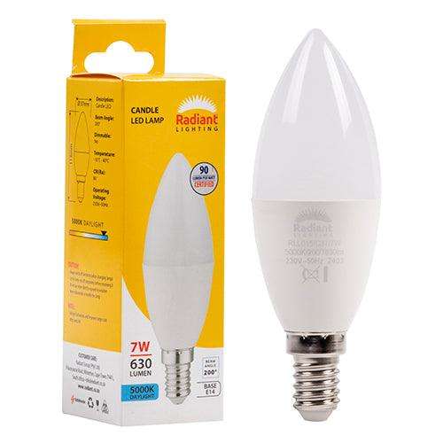 Eurolux Candle Frosted 7w Led E14 5000 K N