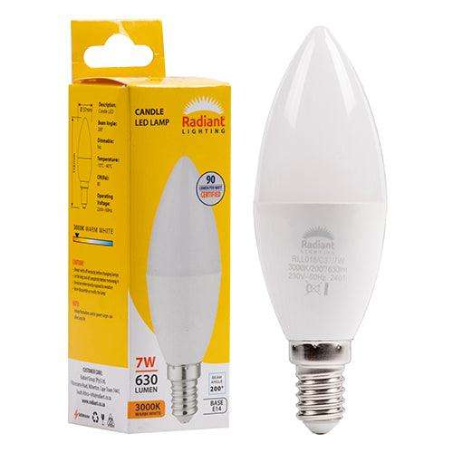 Eurolux Candle Frosted 7w Led E14 3000 K N