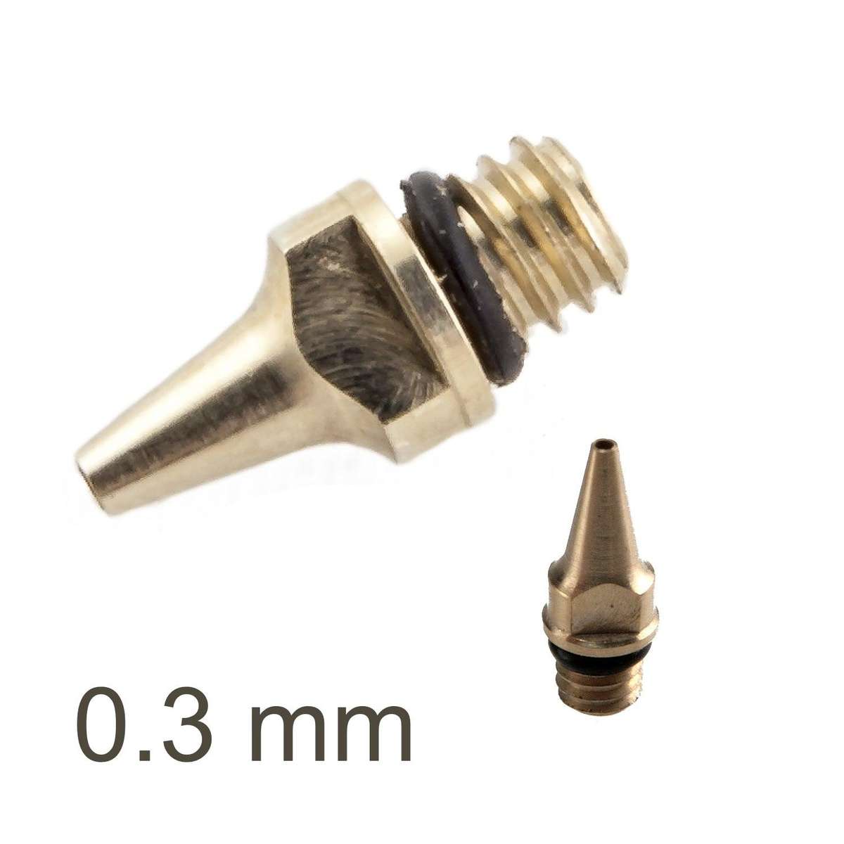 Aircraft Nozzle 0.3 Mm For A130 Airbrush