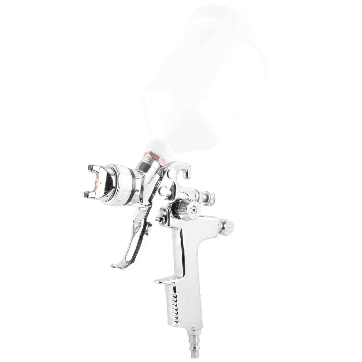 Aircraft Spray Gun 1.4 Mm Hvlp New Tech.W/Plastic Cup 600 Cc