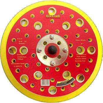 Tork Craft Da Sander Pad 52 Holes 5 16 24 Unf 150 Mm 6'