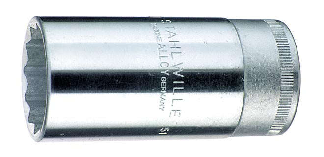 S/Wille Socket Bihex 1/2 Dr Deep 51 20.8