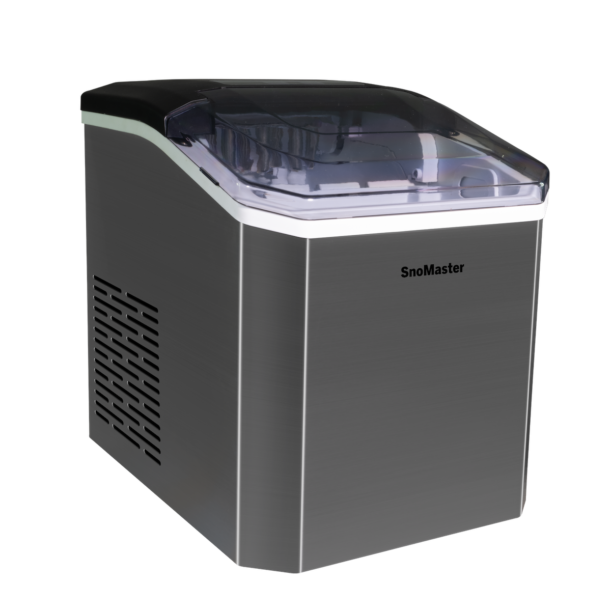 SnoMaster - 12Kg/24Hr Counter-Top Bullet Type Ice-Maker - Stainless Steel (SMIC-12(SS)