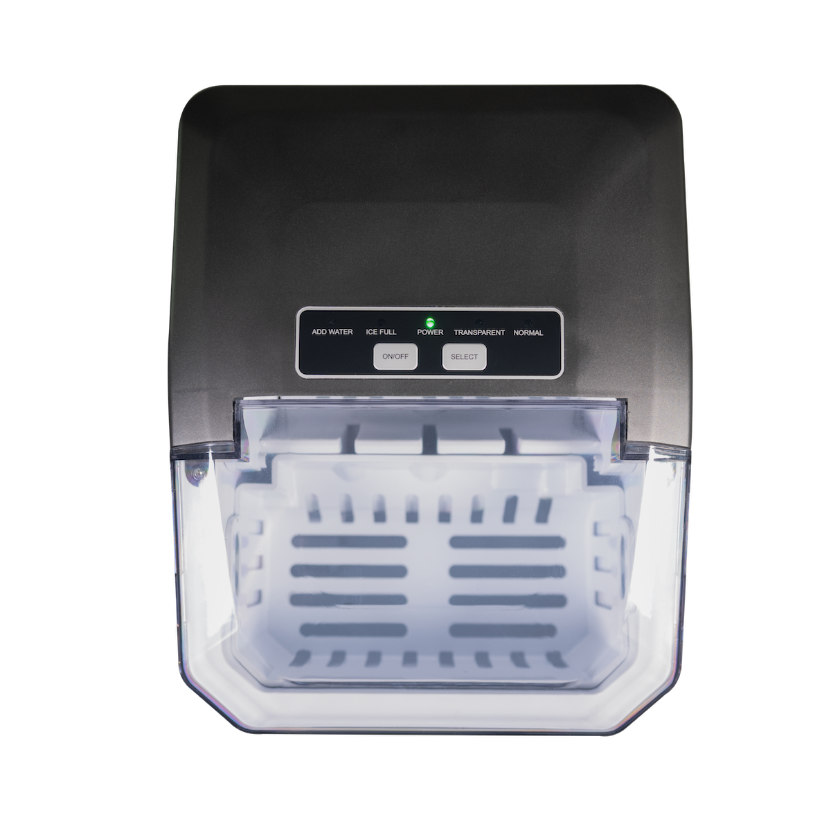 SnoMaster - 12Kg/24Hr Counter-Top Bullet Type Ice-Maker - Stainless Steel (SMIC-12(SS)