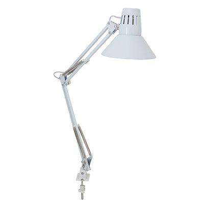 Eurolux Study Adjustable Desk Clamp White