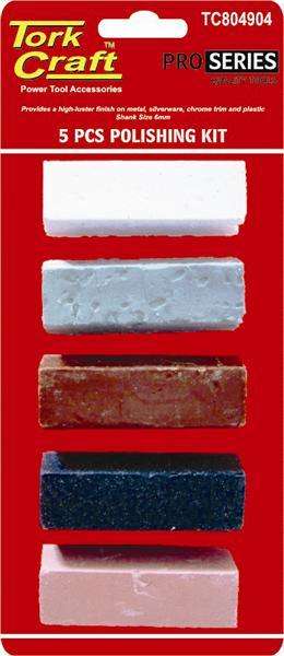 Tork Craft Polishing Compound Kit 5 Pce