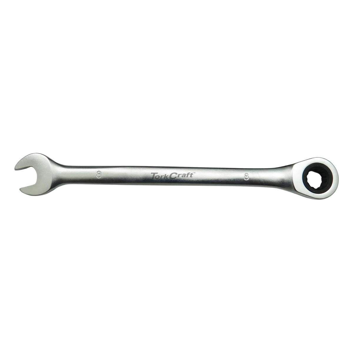 Tork Craft Combination Ratchet Wrench 8 Mm Fixed Head Spanner